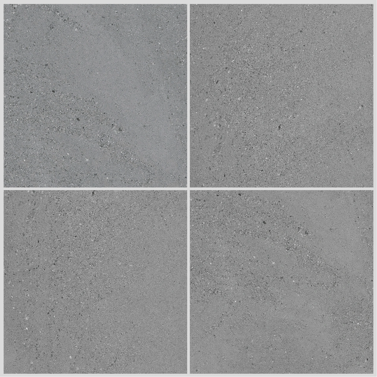 Matētas flīzes BETONICO GRIGIO, 60x60 cm, SH